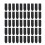 600 Pcs Round Cap Electric Wire Rubber Thread 1
