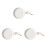 3Pcs Ceramic Pizza Tray Multi-Function Pan And Steak Display For Home 3