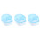 3Pcs Plastic Bath Basin for Hamster Small Animals Blue Easy to Use 4