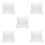 5 Pieces Sneeze Guard For Counter Guards Protective Safety Screen 5