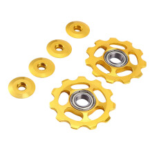 4 Pcs Highly Performance Toothpste Rear Derailleur Pulley 11t Flywheel
