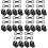 5 Sets Diving Snorkel Buckle Automatic Buckle Diving Supplies 7