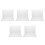 5 Pieces Sneeze Guard For Counter Guards Protective Safety Screen 6