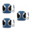 3Pcs Blue Cat Vest Harness Durable Reflective Chest Strap 10