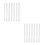 20Pcs Silver Stainless Steel Bracelet Blanks Bangle for Customizing 3