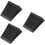 3pcs Ramp Pad Rubber Black Wheel 9