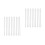 20Pcs Silver Stainless Steel Bracelet Blanks Bangle for Customizing 9