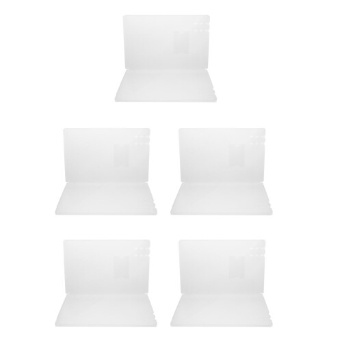 5 Pieces Sneeze Guard For Counter Guards Protective Safety Screen 2