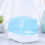 3Pcs Plastic Bath Basin for Hamster Small Animals Blue Easy to Use 9