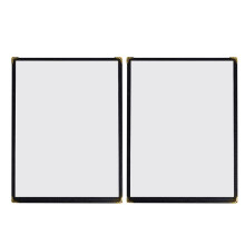 7 Pieces Menu Clip Protection Case Clear Sleeve Restaurant Holders