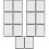 7 Pieces Menu Clip Protection Case Clear Sleeve Restaurant Holders 10