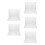 5 Pieces Sneeze Guard For Counter Guards Protective Safety Screen 2