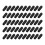 600 Pcs Round Cap Electric Wire Rubber Thread 10