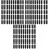 600 Pcs Round Cap Electric Wire Rubber Thread 3
