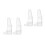 4Pcs Silent Automatic Parrot Water Feeder with Easy-Clean ABS Design 7