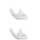 6Pcs White Ceramic Hand Shaped Ocarina Holder Display Accessories 5