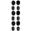 3 Pack Intercom Volume Control Knob Interphone Replacement Knobs 8