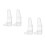 4Pcs Silent Automatic Parrot Water Feeder with Easy-Clean ABS Design 9