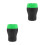 2St Siliconen Auto Asbak Met , Compact En , Multi Kleur 4
