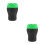 2St Siliconen Auto Asbak Met , Compact En , Multi Kleur 9