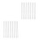 20Pcs Silver Stainless Steel Bracelet Blanks Bangle for Customizing 7