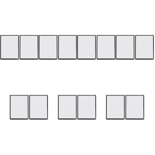 7 Pieces Menu Clip Protection Case Clear Sleeve Restaurant Holders 2