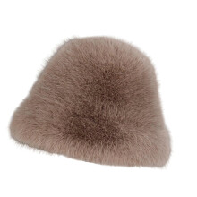 (30cmx30cmx18cm,Khaki)Women Fisherman Hat Windproof Snow Cap Bucket Hat for Travel Outdoor Walking Khaki