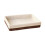 (optional, coffee L) Woven Basket Modern Rectangular Organizer Bin for Fruits Appetizer Breakfast Beige L 1