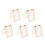 5St DIY Papiermaak Frame Lichtbruin Kindvriendelijk Filter Mesh 6