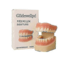 Premium Silicone Denture for Glidewellpd Smileasego Premium Dentures Full Mouth Set