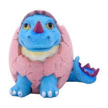(10.5 cmx10.5 cm, Blue) Dinosaur Shaped Flower Pot Bonsai Succulent Pot for Gift Living Room Bedroom Green