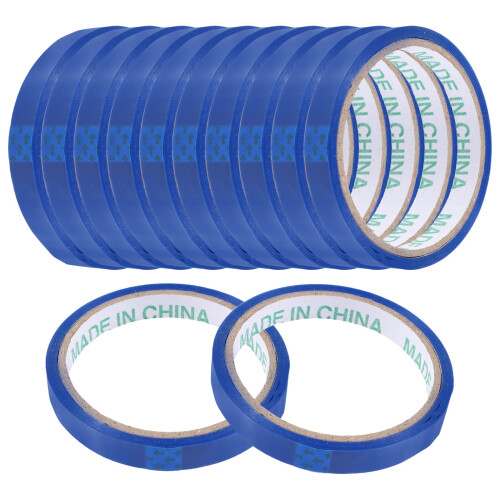 36Pcs Convenient Blue Tying Tape Rolls with Strong Adhesion Bopp 1
