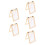 5St DIY Papiermaak Frame Lichtbruin Kindvriendelijk Filter Mesh 7