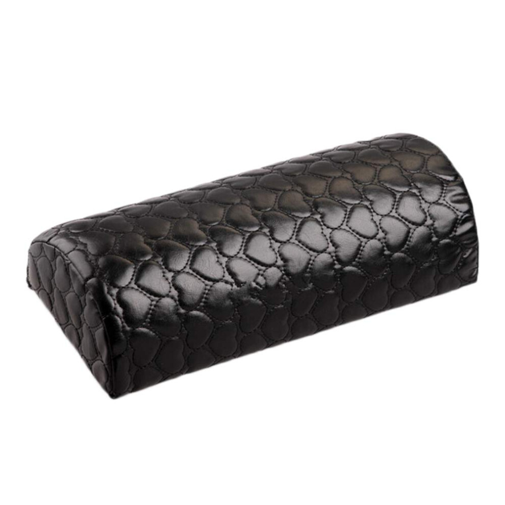 Nail Arm Rest Cushion with Soft Sponge Padding and Easy Clean Faux Leather for Manicure