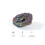 Myga Aura Quartz Crystal Geode - Rainbow 6