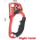 Rock Climbing Rope Ascender with Ergonomic Handle for Left or Right Hand – Red 3