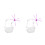 2Ensembles Socle Display Violet Pour Figurines D'action Et Modèles 5