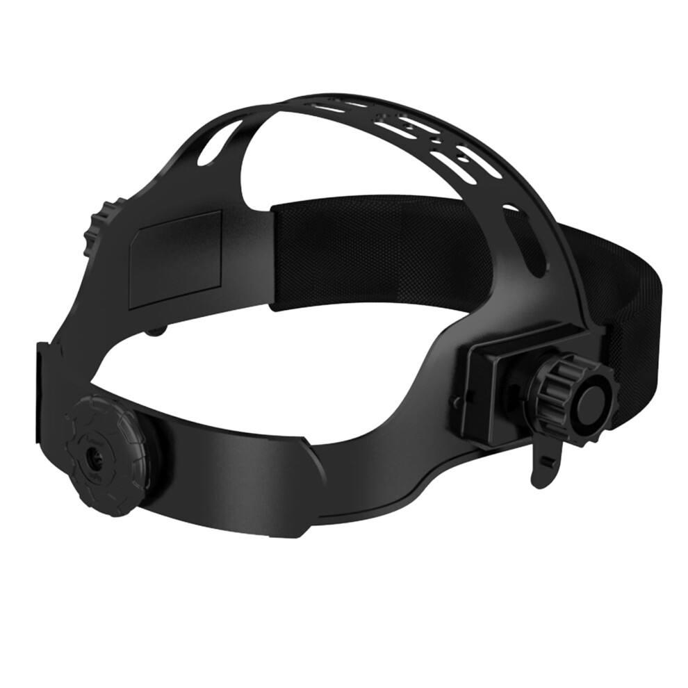 Welding Helmet Headgear Replacement With Adjustable Crown Strap And Cushioned Sweatband Black 9099447167514