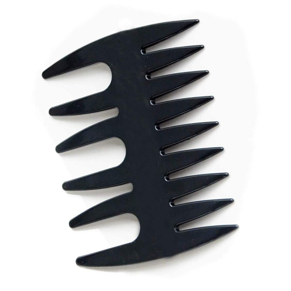 Wide Tooth Hair Comb with DualSided Design for Thick Hair Barber Cutting Salon and Home Use