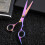 O sonho de qualquer cabeleireiro: Tesoura de corte de cabelo de 15 cm (6 polegadas), com lâminas micro serrilhadas inclusas. Kit profissional com 2