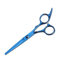 Tesoura artesanal para corte de cabelo, lâminas afiadas e polidas à mão para um corte preciso, cabo ergonômico para barbeiros profissionais, aço