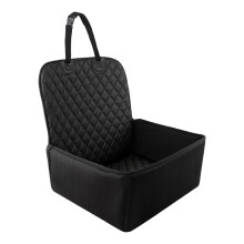 Waterproof Dog Car Seat Extender with Large Booster Cushion for SUV Truck Pet Travel Safety