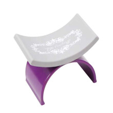 Nail Hand Rest Cushion Silicone UShaped Manicure Arm Support with Comfortable Wrist Pillow Purple