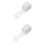2pcs Net Bag White Elasticity Yarn Plastic 5