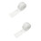 2pcs Net Bag White Elasticity Yarn Plastic 7