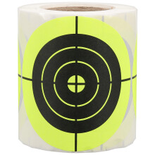 3 Rolls Coloured Dot Stickers Self Adhesive Fluorescent Labels Spot