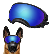 Eye Wear For Outdoor Activities, Wind Protection Dog Sunglasses With Soft Frame, High-quality PC Material Pet Glasses For Medium-Large Breed, Adjustab