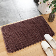 Kayannuo Plush Carpet Mats, Non-slip & Absorbent for Living Room, Bedroom, Bathroom, Kitchen - Gray, Gold, Red
