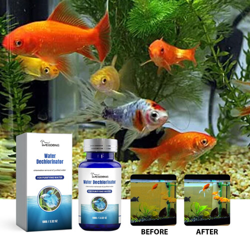 Chlorination Agent for Fish Pond Water Powerful Purification Tablets 100g 1