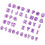 40pcs Alphabet and Number Cake Stencils Set  NonStick Plastic Templates for Creative Decorating 4